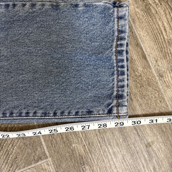 Calvin Klein 12" High Rise Double Stone Wash Jeans 8 - Picture 13 of 14